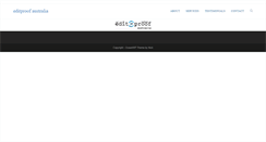 Desktop Screenshot of editproof.com.au